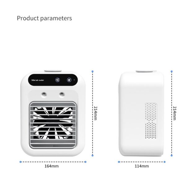 Air Conditioner Air Cooler Fan Water Cooling Fan Air Conditioning For Room Office Portable Air Conditioner Cars - immagine 3
