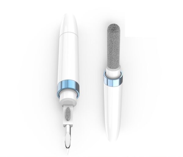 Headphone Cleaning Pen Earplugs Earbuds Mobile Computer Keyboard Cleaning Brush Kit - immagine 8