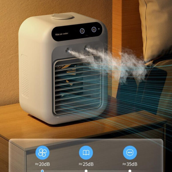 Air Conditioner Air Cooler Fan Water Cooling Fan Air Conditioning For Room Office Portable Air Conditioner Cars - immagine 6