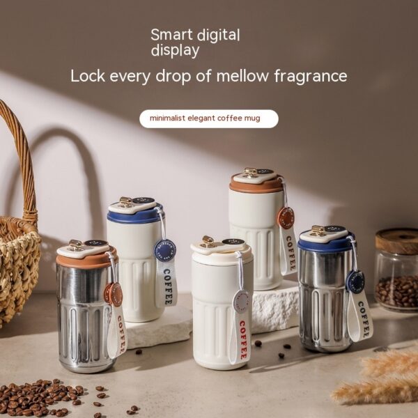 Borraccia Termica Digitale in Acciaio Inox 450 ml - immagine 6