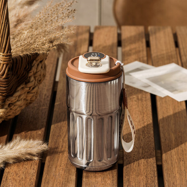 Borraccia Termica Digitale in Acciaio Inox 450 ml - immagine 3